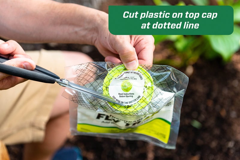 RESCUE! Outdoor Disposable Hanging Fly Trap - 24 Traps - Image 2